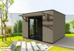 Décor Et Jardin Studio De Jardin Modulable En Bois De Sapin Brut Como 13 M²