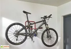 Mottez Support Mural Rabattable Pour 2 Vélos -Abri et rangement boutique support velo mural rabattable
