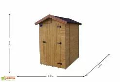 Habrita Toilettes Sèches Extérieur 120 X 160 Cm -Abri et rangement boutique toilettes seches ecologiques abri jardin bois 3