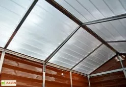 Abri De Jardin Skylight 2,1 M² Ambre | Palram - Canopia -Abri et rangement boutique toiture abri jardin skylight palram