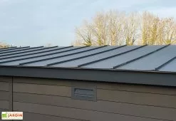 Green Outside Couverture Abri De Jardin Actual 6 X 3 M - Plaques En Acier