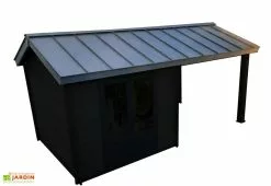 Green Outside Couverture Abri De Jardin Tradi 6 X 3 M - Plaques En Acier + Faitières