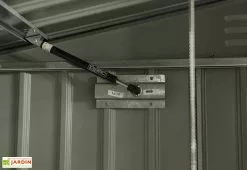 Westmann Cache-Poubelle Double En Acier 100 X 172 X 131 Cm -Abri et rangement boutique verin cache poubelle double metal anthracite