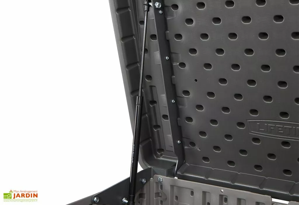 Lifetime Coffre De Rangement Extérieur En Résine Effet Bois - 2407 L 8 Lifetime Coffre De Rangement Extérieur En Résine Effet Bois - 2407 L – Image 6