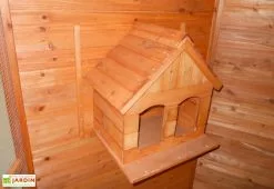 Habrita Volière Hexagonale Chardonneret -Abri et rangement boutique voliere poh23 2